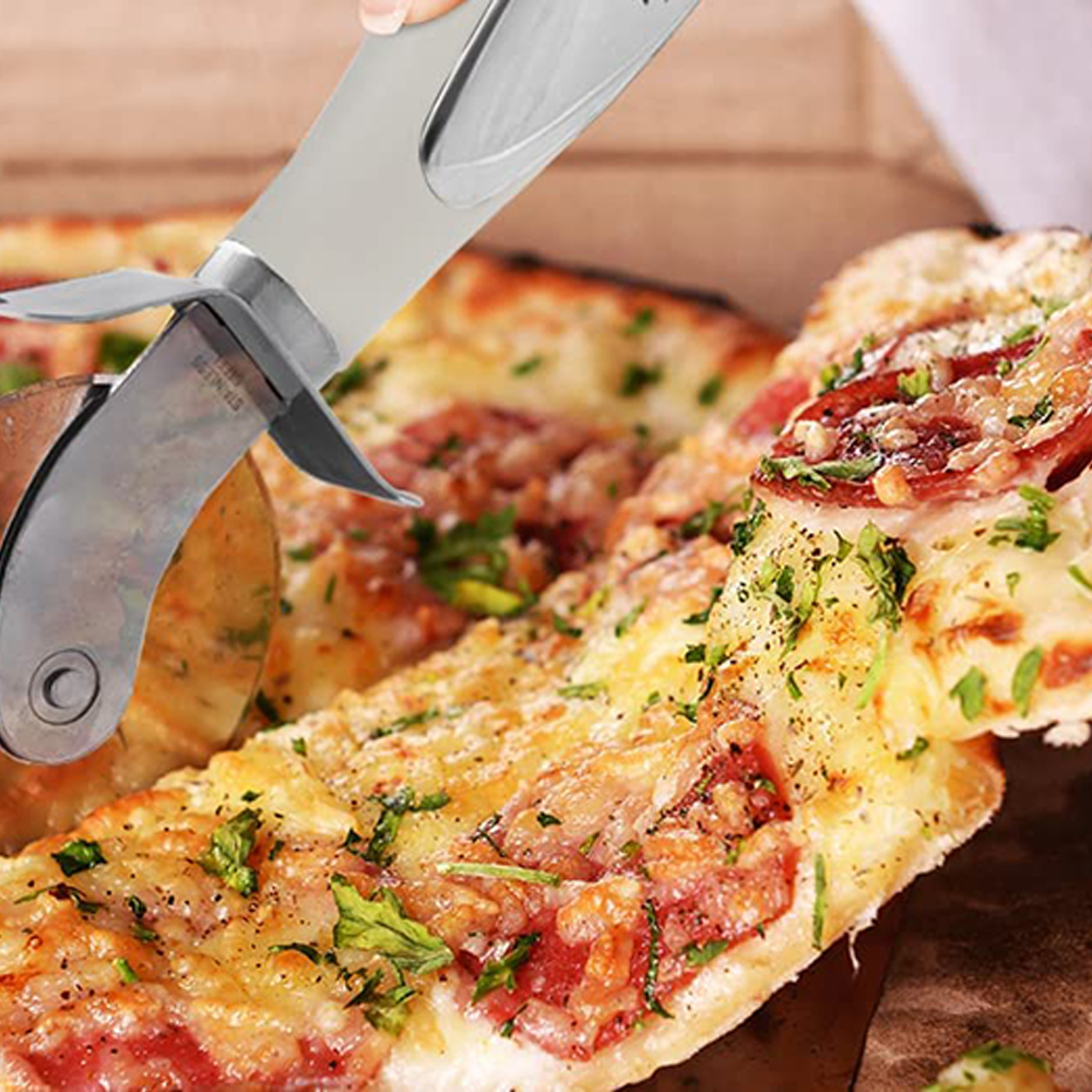 Stainless Steel Pizza Cutter Wheel 3