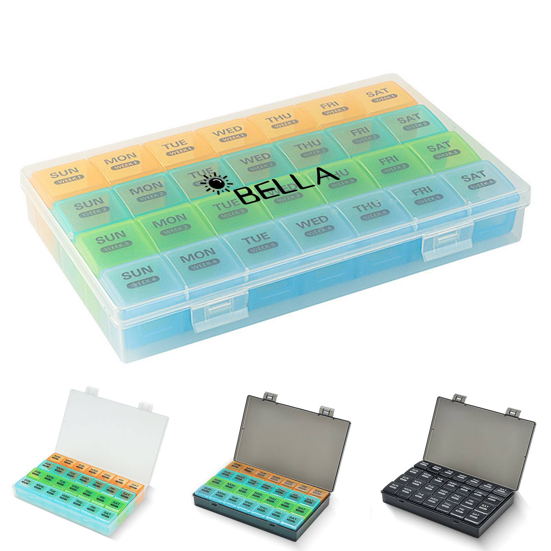 Weekly Pill Box Organizer