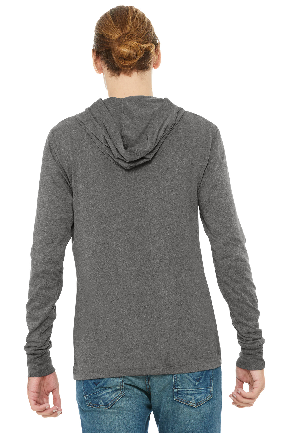 BELLA+CANVAS Unisex Jersey Long Sleeve Hoodie. BC3512 28