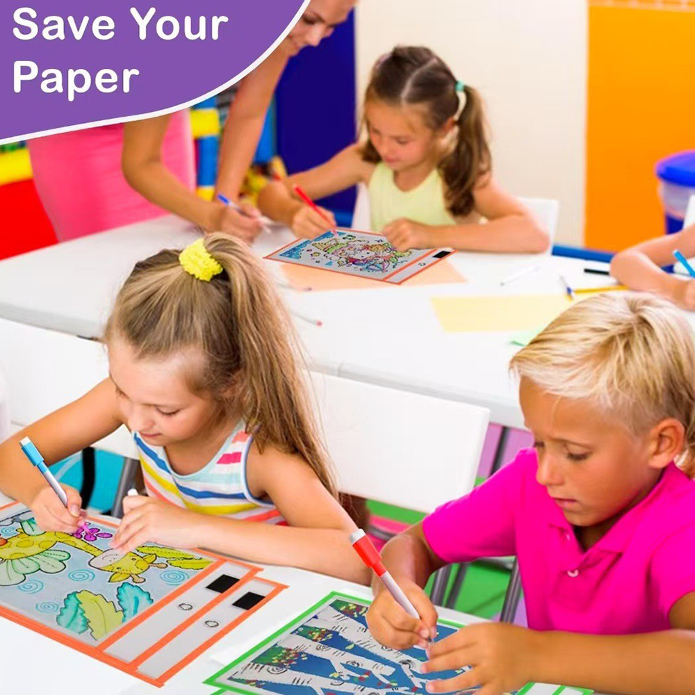 Reusable Dry Erase Pocket Folder 2