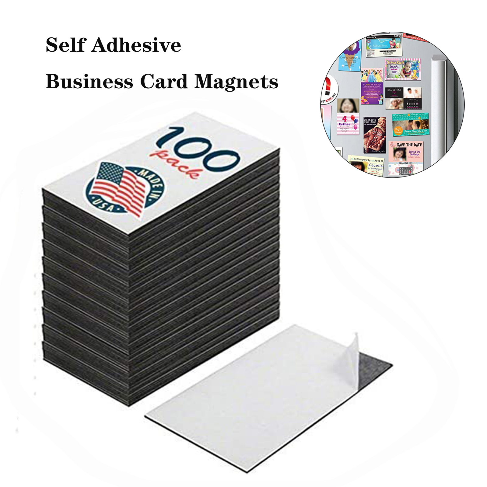 Self Adhesive Business Card Magnets