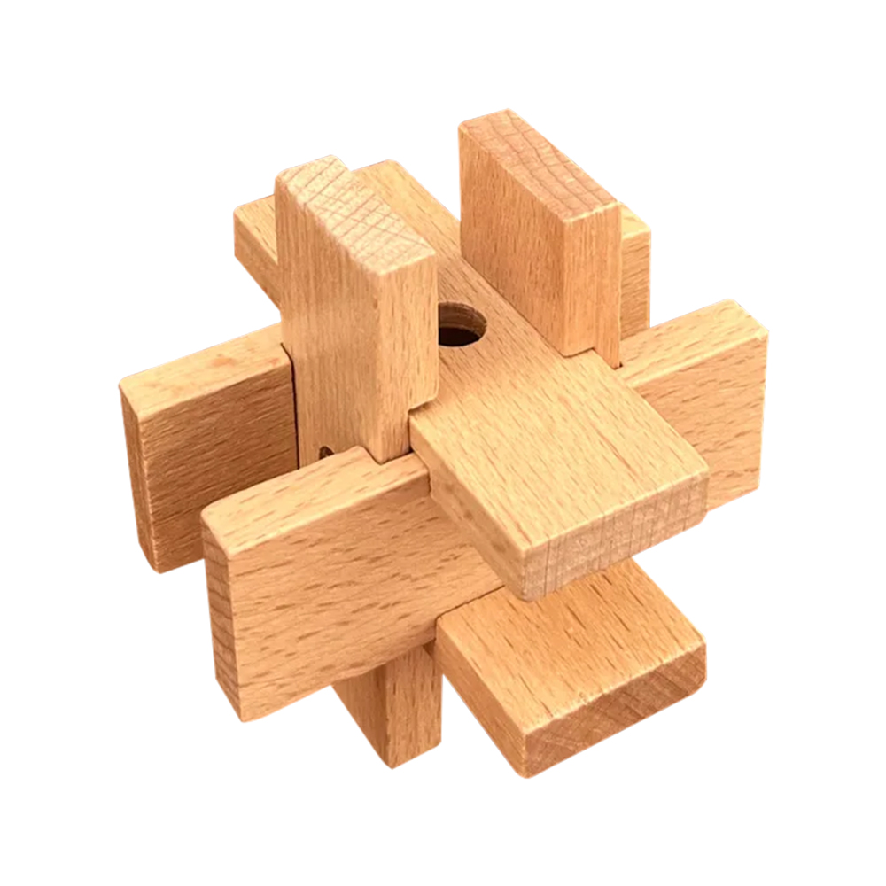 MindBender 6 Piece Desktop Wooden Puzzle 4