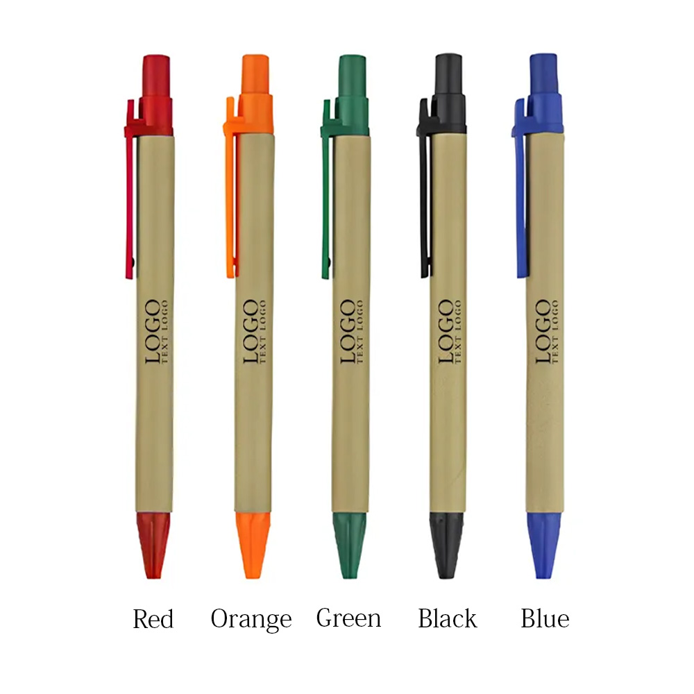 Promotional Eco-Friendly Paper Ballpoint Pens 4