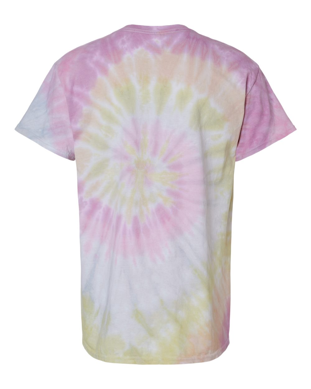 Unisex Multi-Color Tie-Dyed T-Shirt - 1000 58