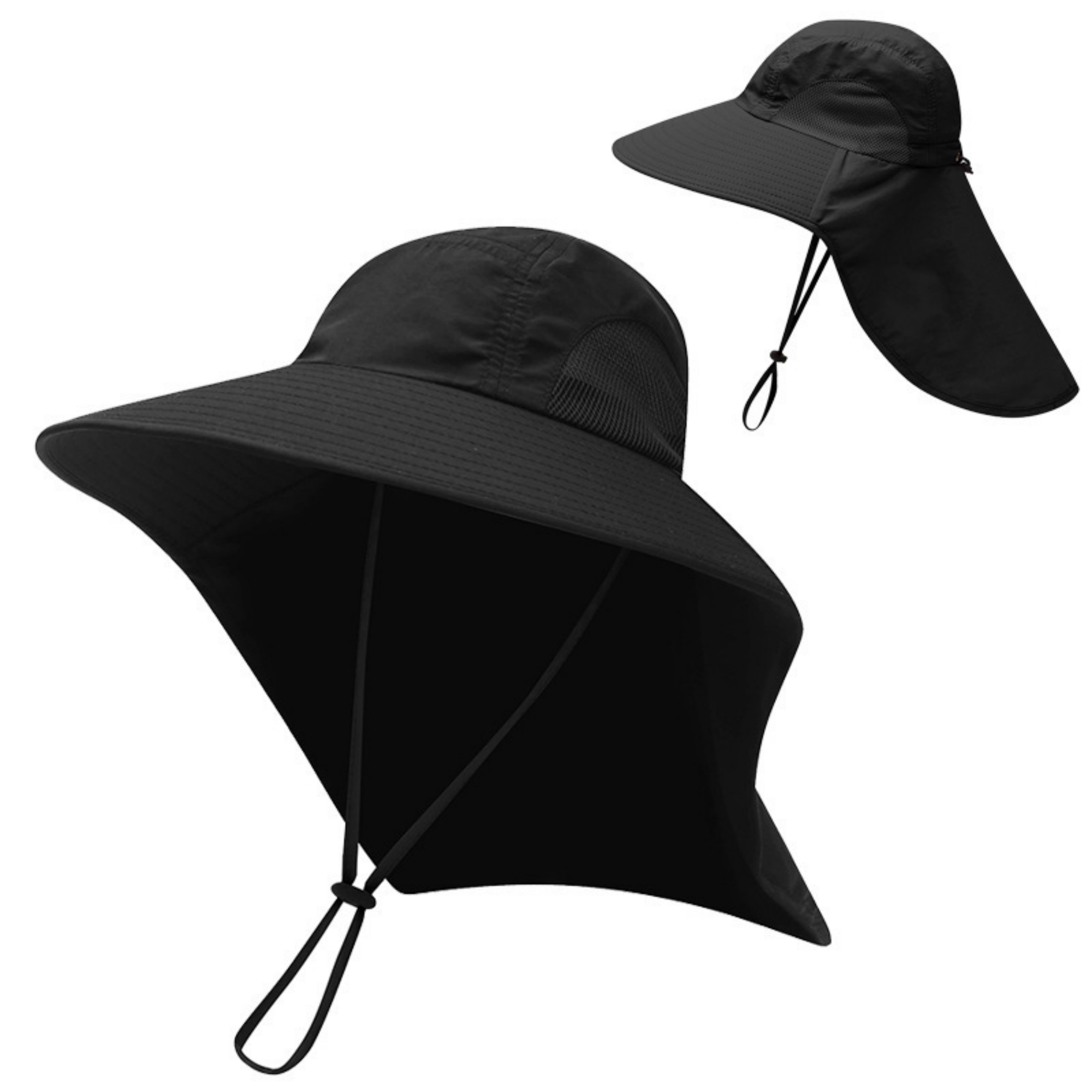 Soft Breathable Neck Flap Hat 4