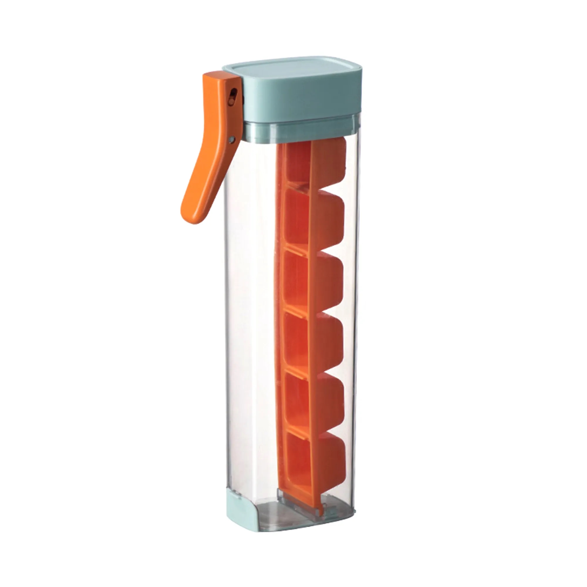 One-Handed Press Ice Cube Tray 5