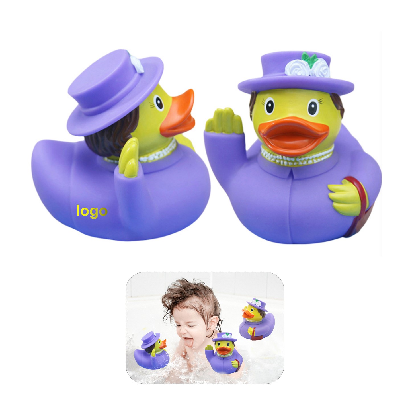 Rubber Duck with Handbag 2