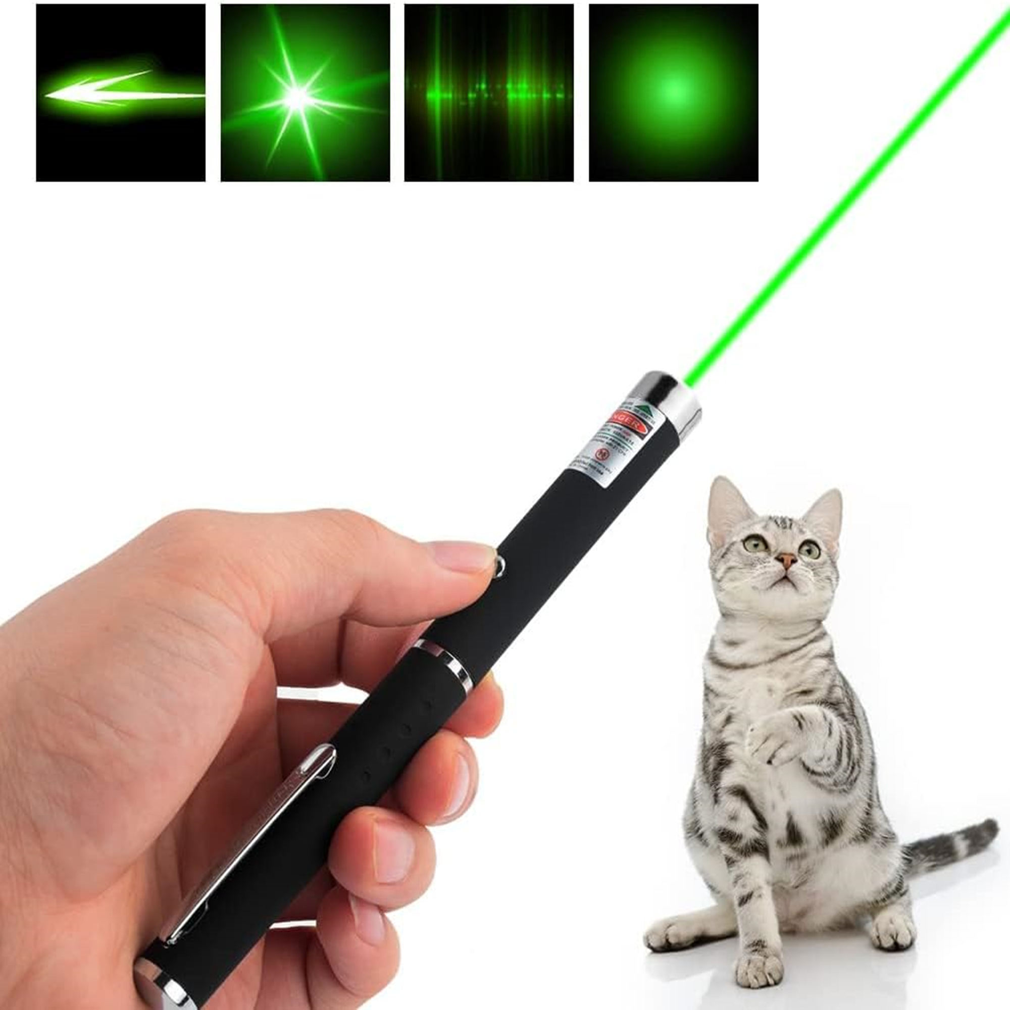 Chargeable Cat Toys Laser Pointer Of Green Light 5