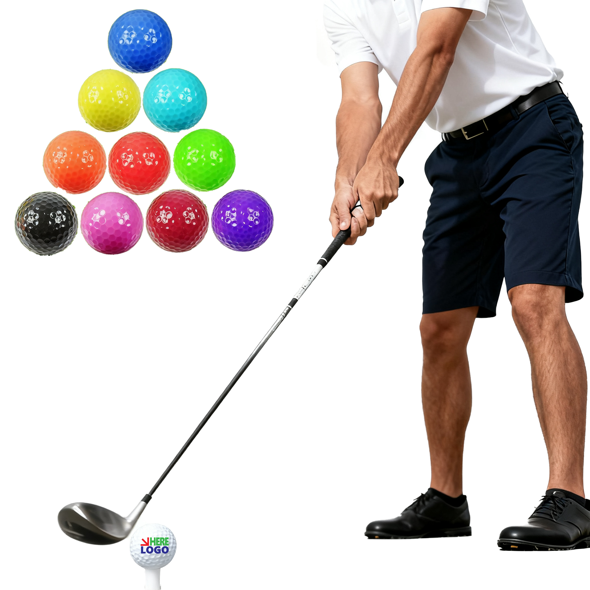 Personalized Printed Golf Balls 2