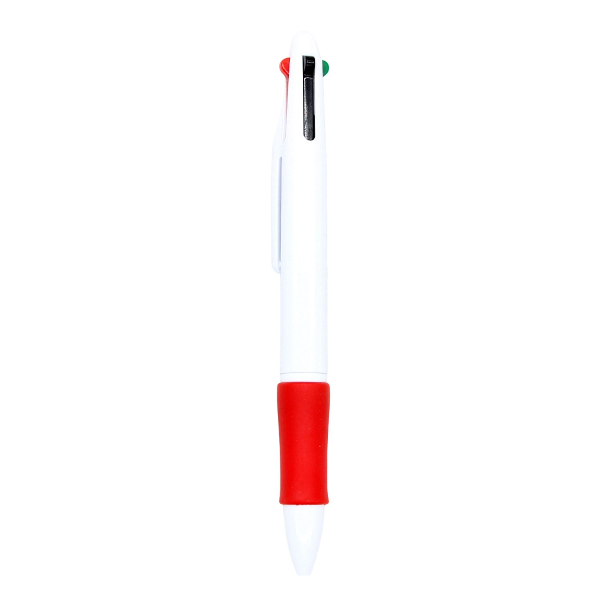 Four Color Ballpoint Pen With Soft Grip 5.63" 3