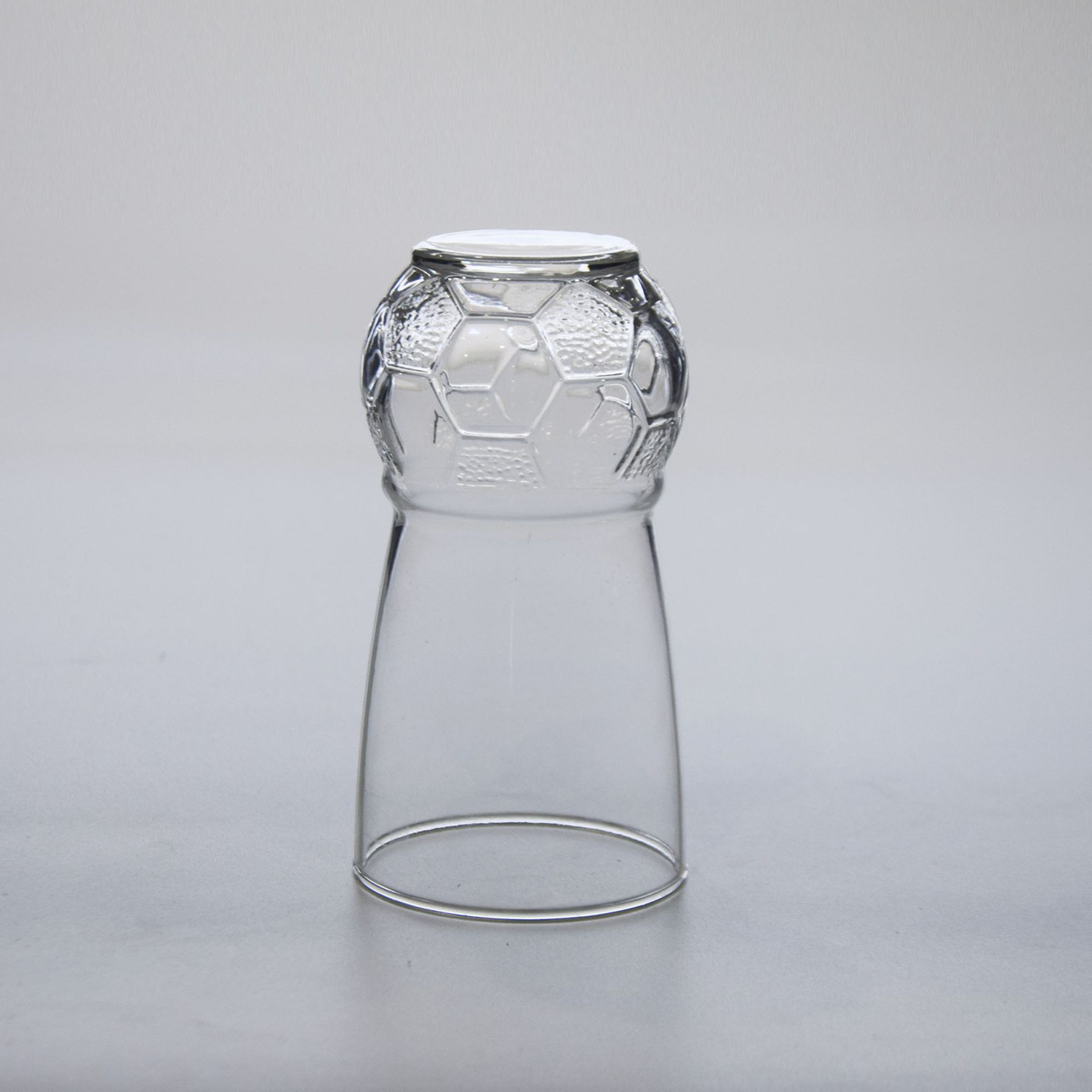 15Oz Football-Themed Transparent Glass Tumbler 5
