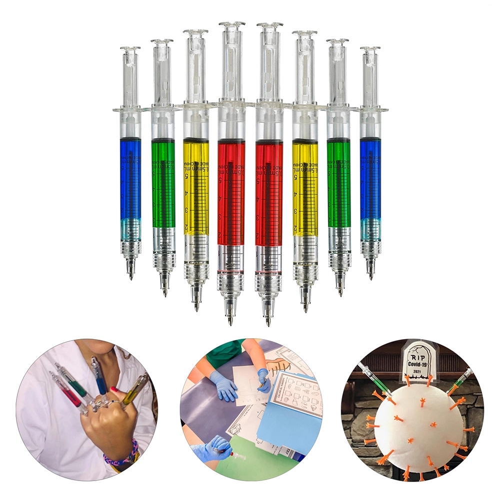 Syringe Ballpoint Clip Pen 2