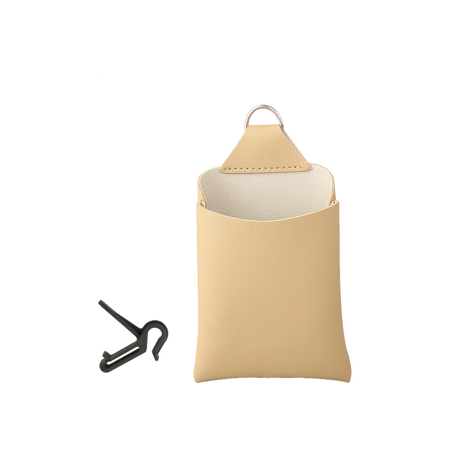 Car Air Vent Leather Storage Bag 2