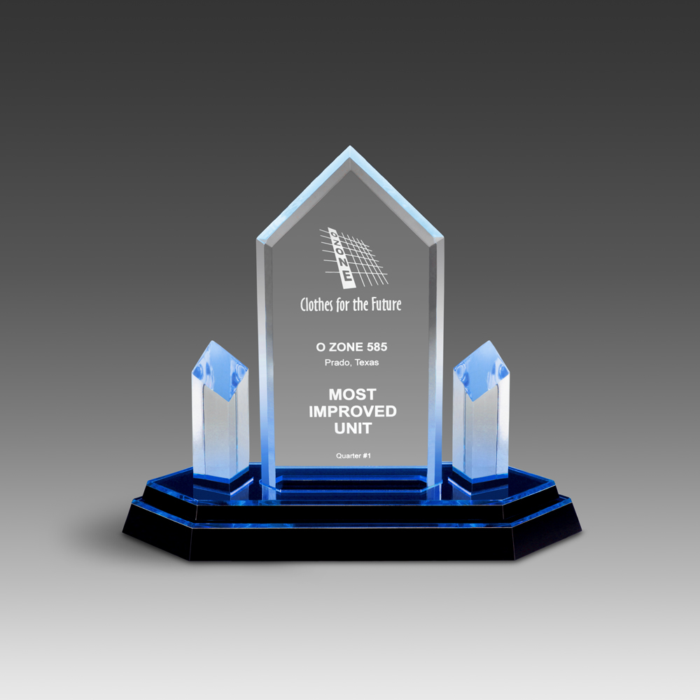 Tridant Award (10-3/8"x9-3/8x3-1/16") 1