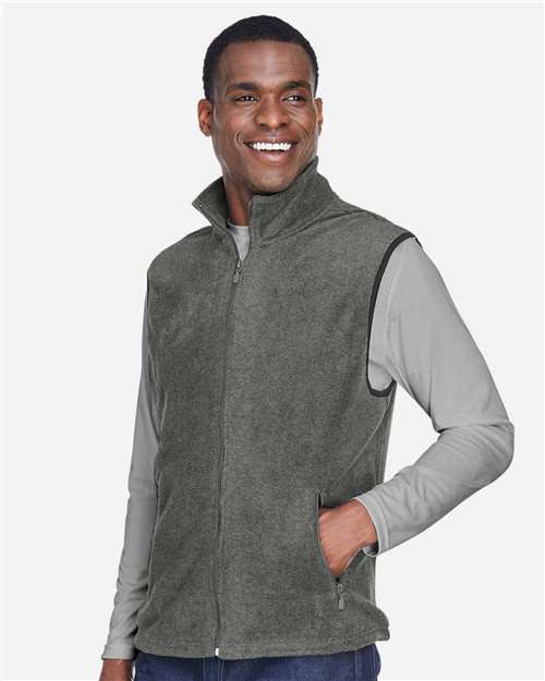 Unisex Fleece Full-Zip Vest - M985 4