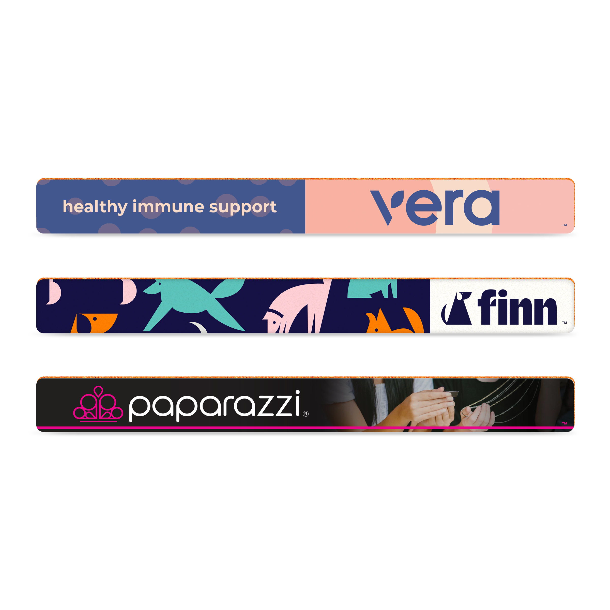 Square Corner Salon Size Emery Board