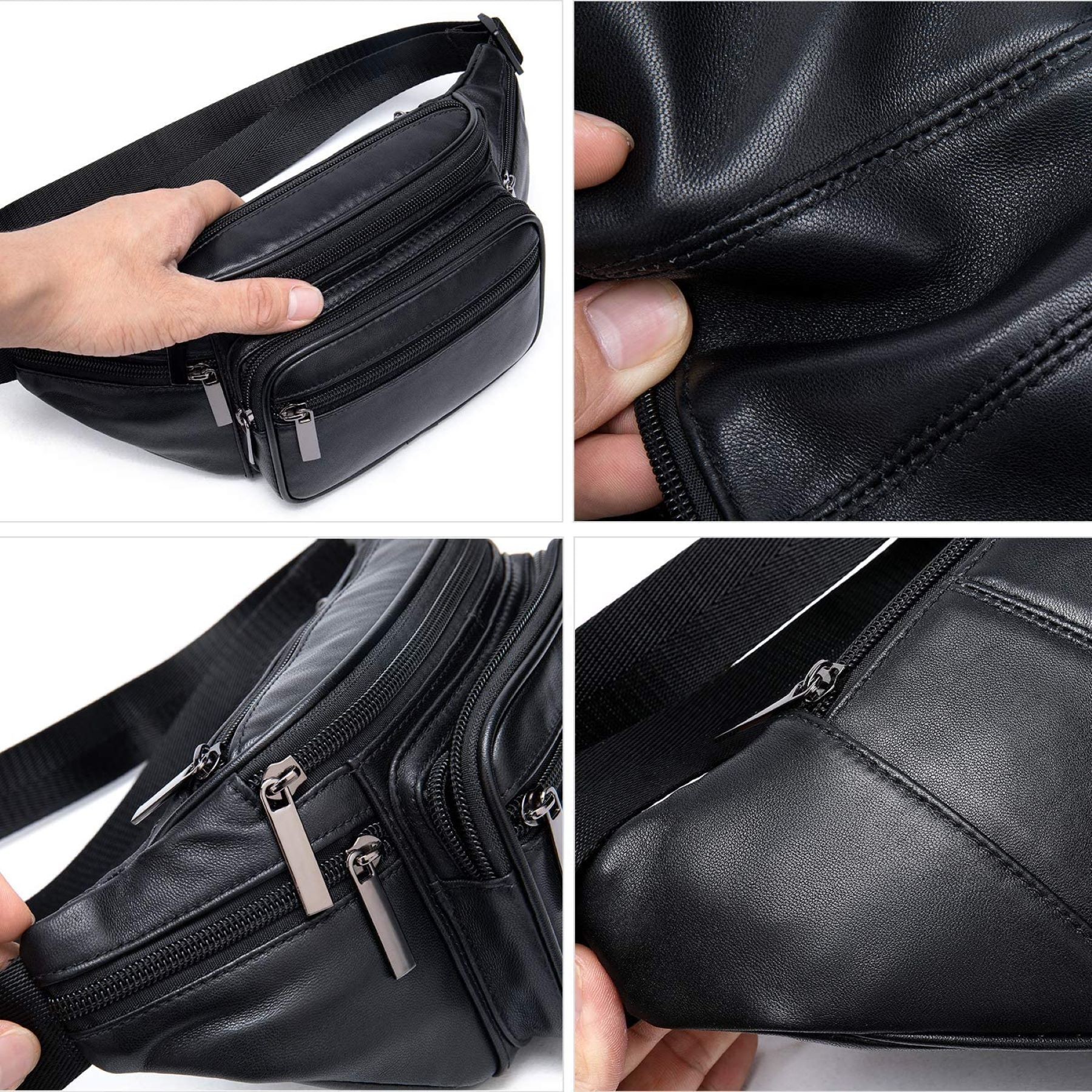 Genuine Leather Fanny Pack 6