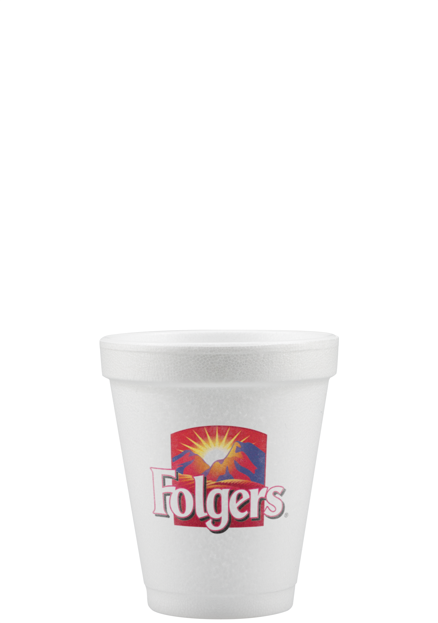 6 oz Foam Cup White Digital Print 2