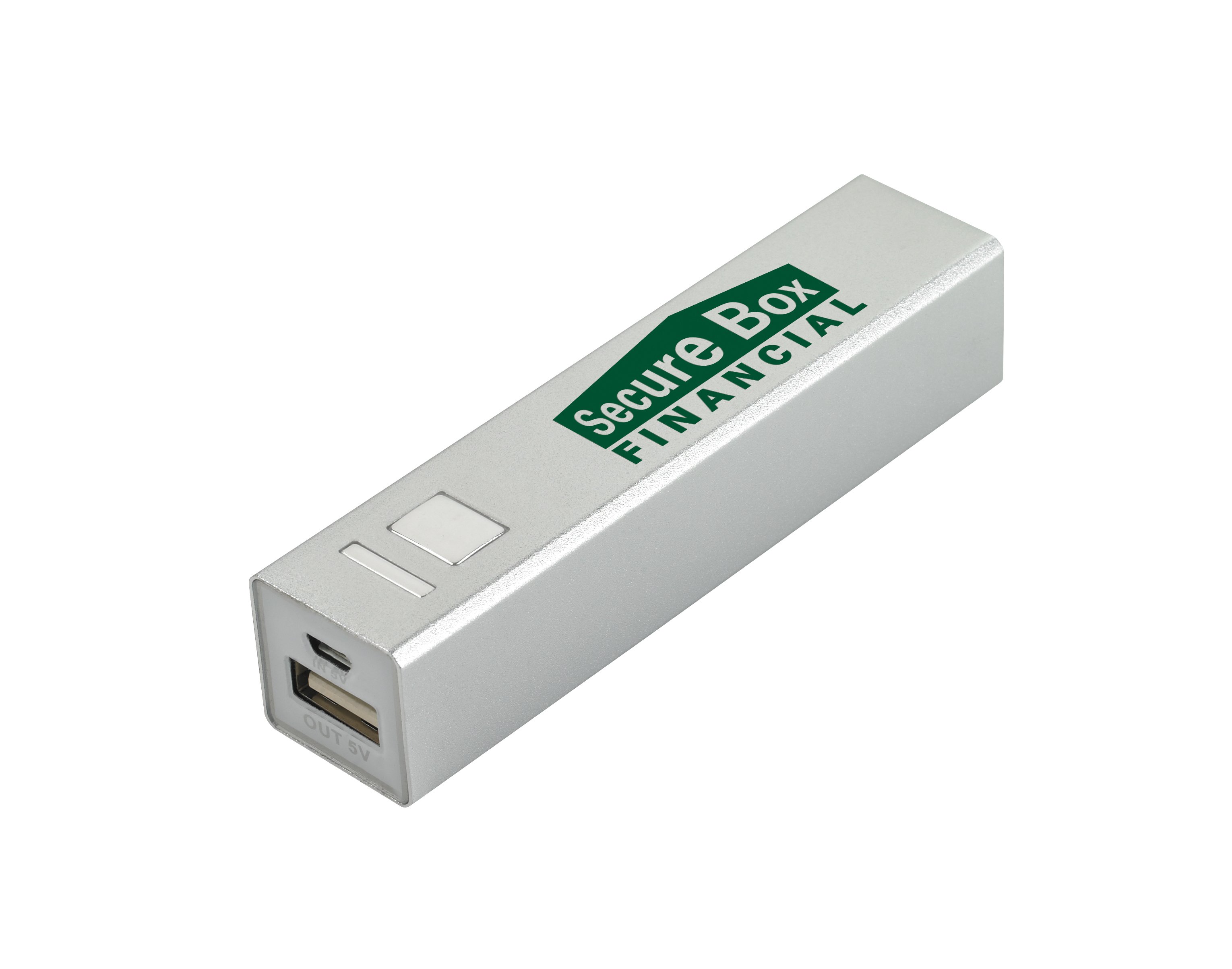 Universal Source® Metal Power Bank 2600mAh 21