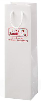 European Heavy Wine Paper Bag - Matte Laminated 3
