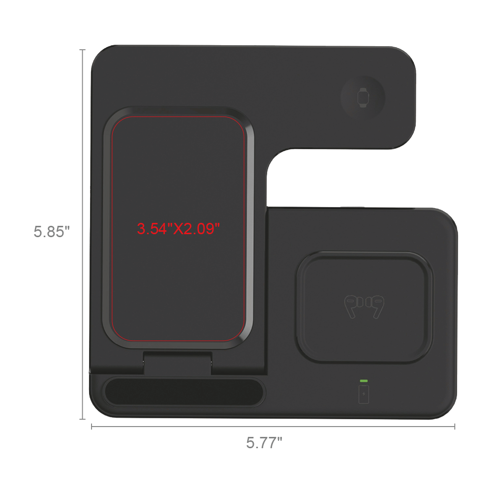 Galena 3-in-1 Wireless Charger & Stand