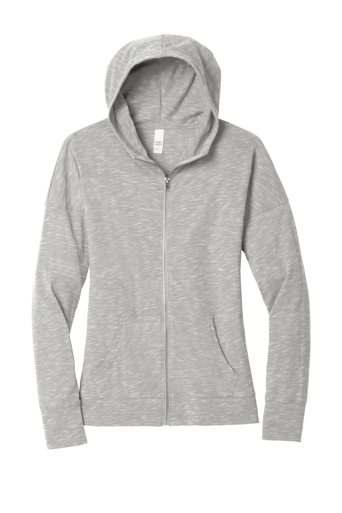 District Women's Medal Full-Zip Hoodie. DT665 22