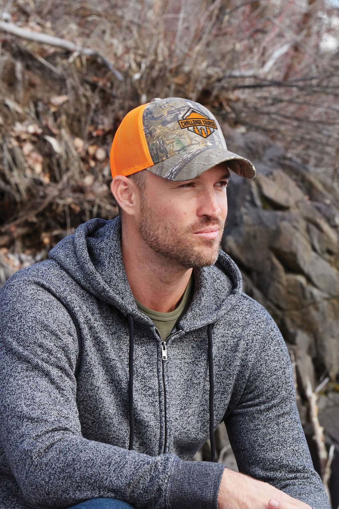 Port Authority® Structured Camouflage Mesh Back Cap 2