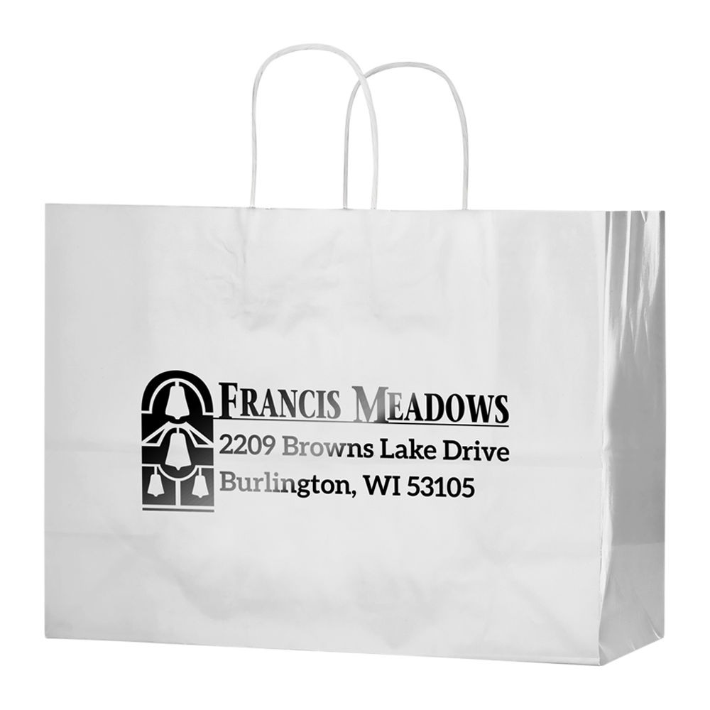 2-Bottle Kraft Paper Horizontal Tote 2