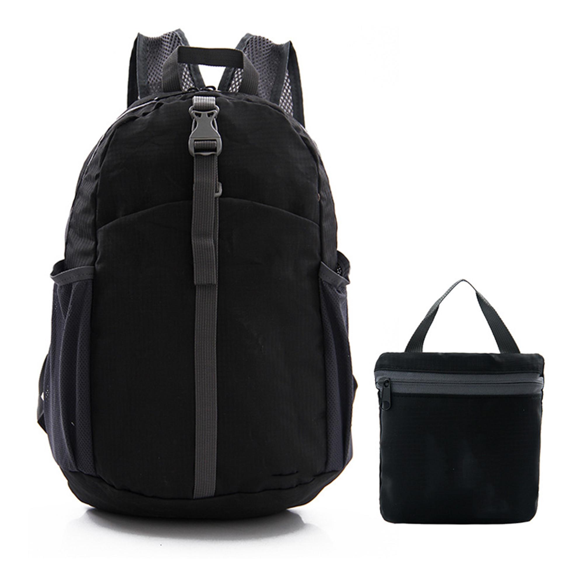 Foldable Waterproof Daypack Compact Storage 18.9" Length X 4.3" Width 9
