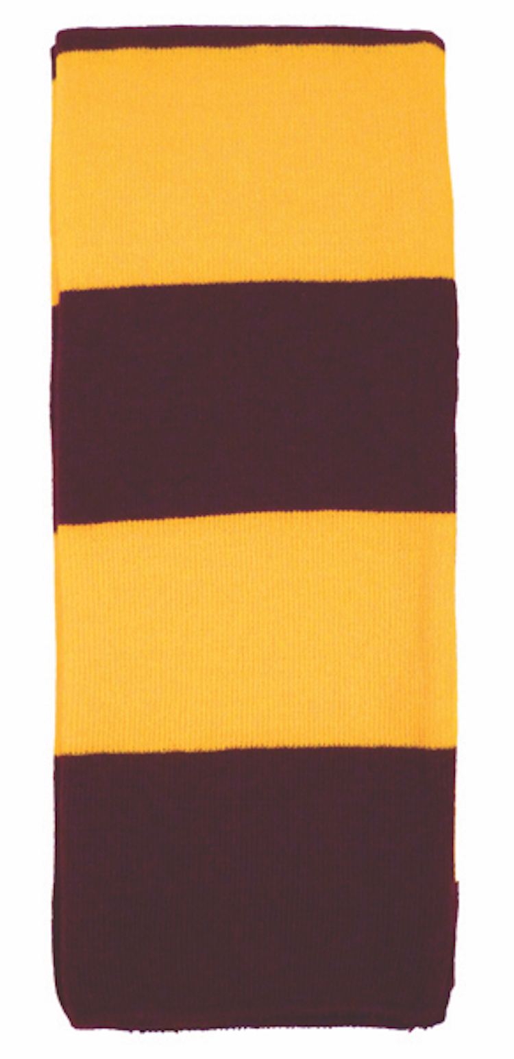 Striped Acrylic Scarf 2