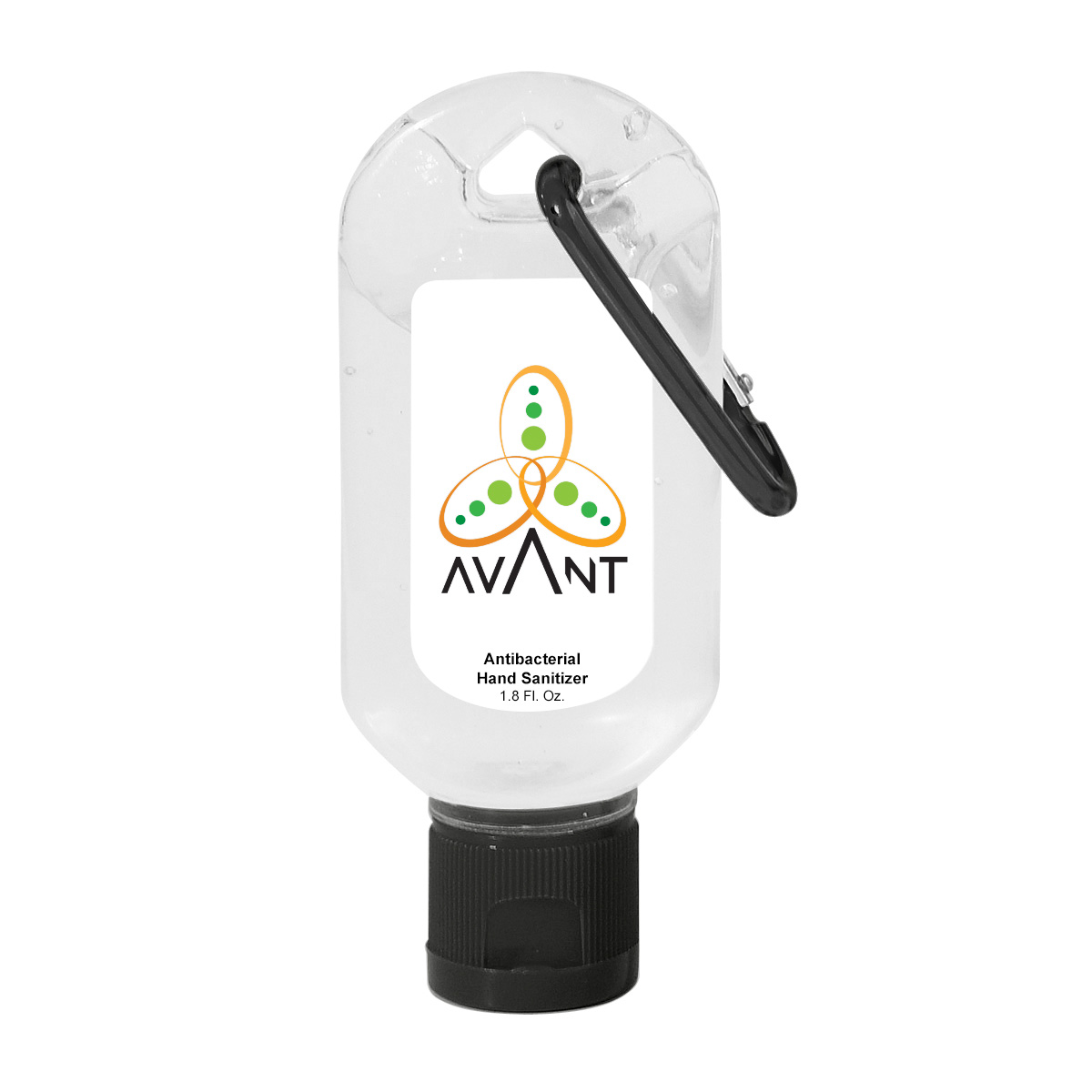 1.8 OZ. HAND SANITIZER WITH CARABINER 27