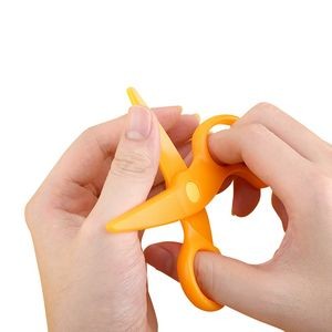 Ergonomic Plastic Mini Scissors With Safety Tip 7