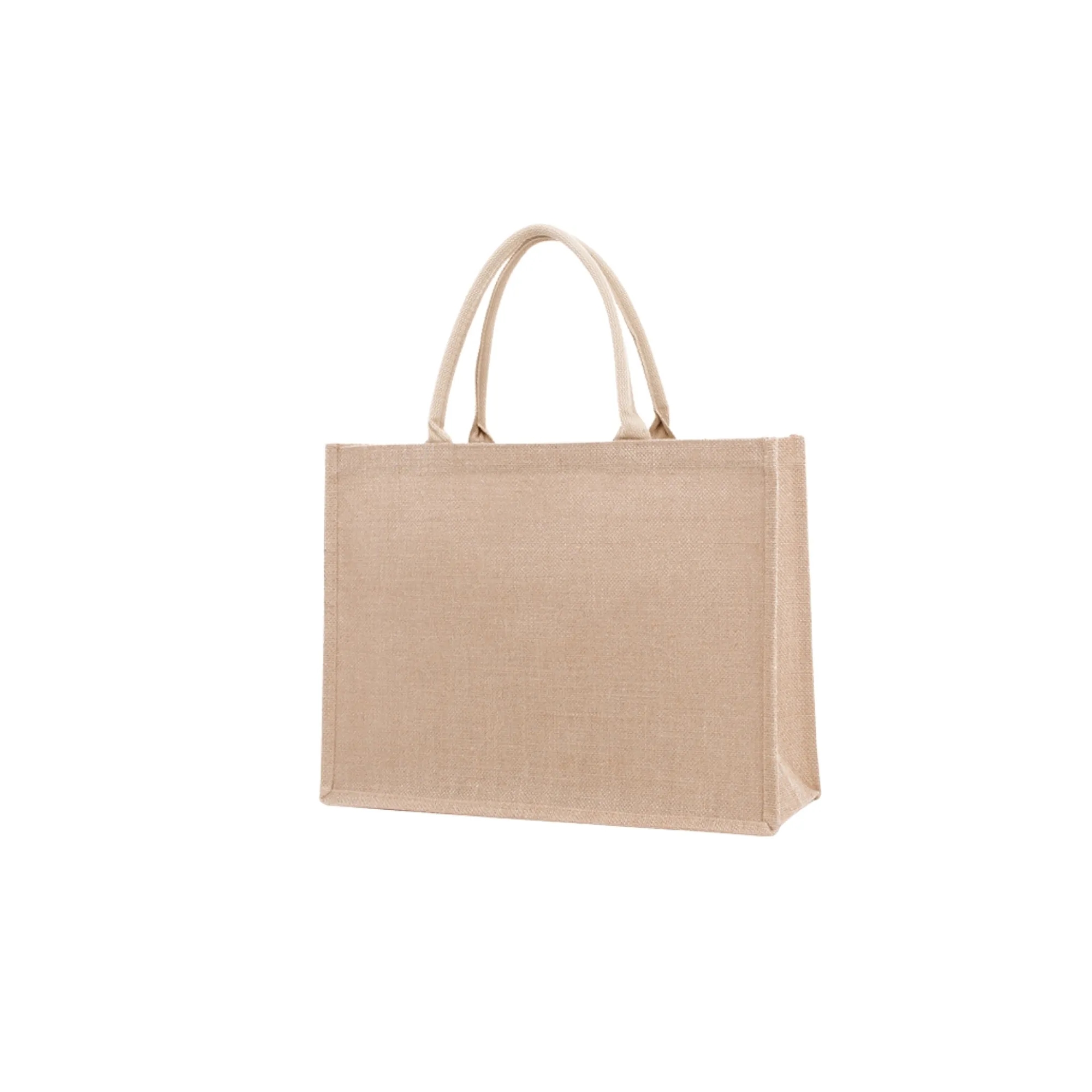 Premium Jute Tote Bage, custom tote bag with logo imprint 6