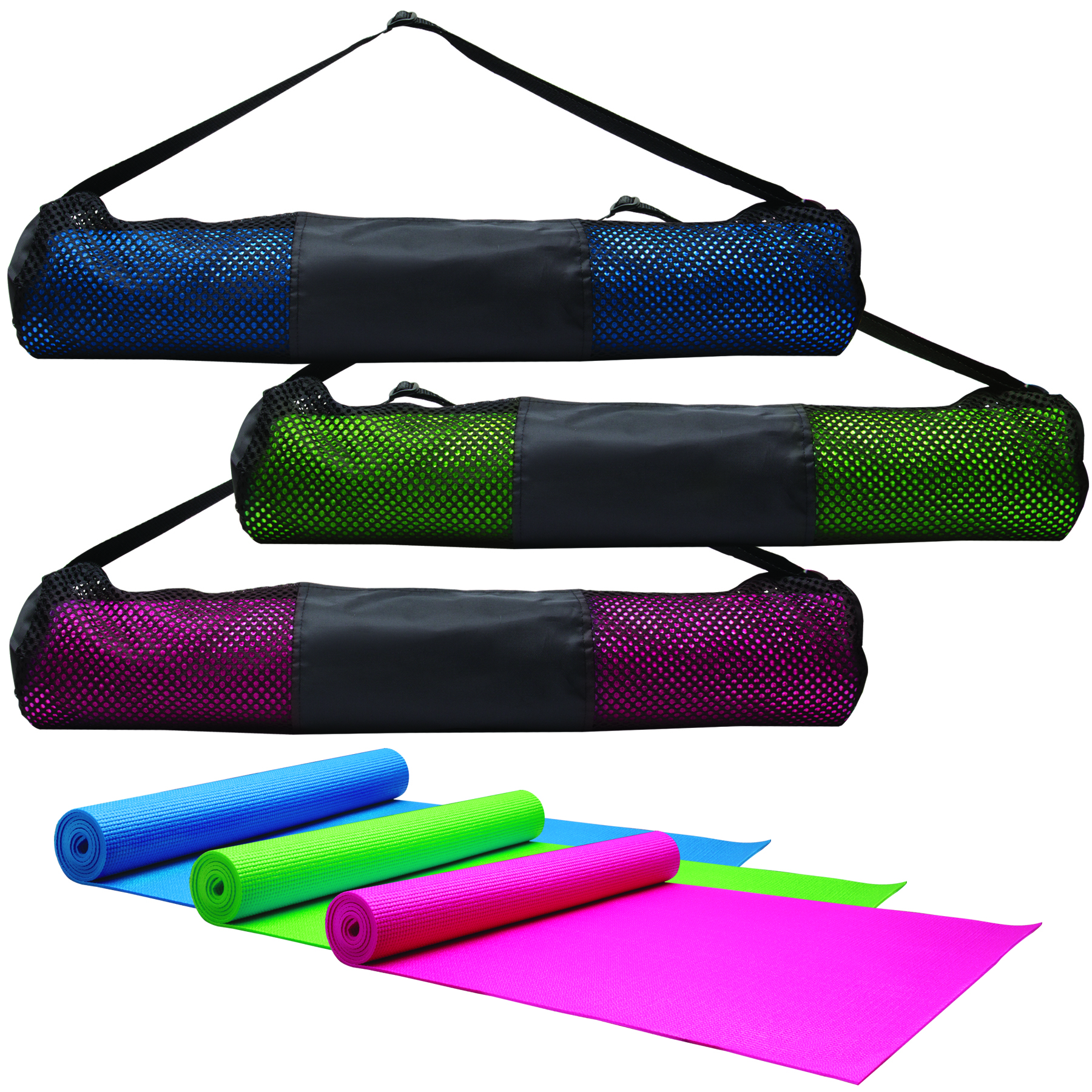Yoga Fitness Mat & Carrying Case 4