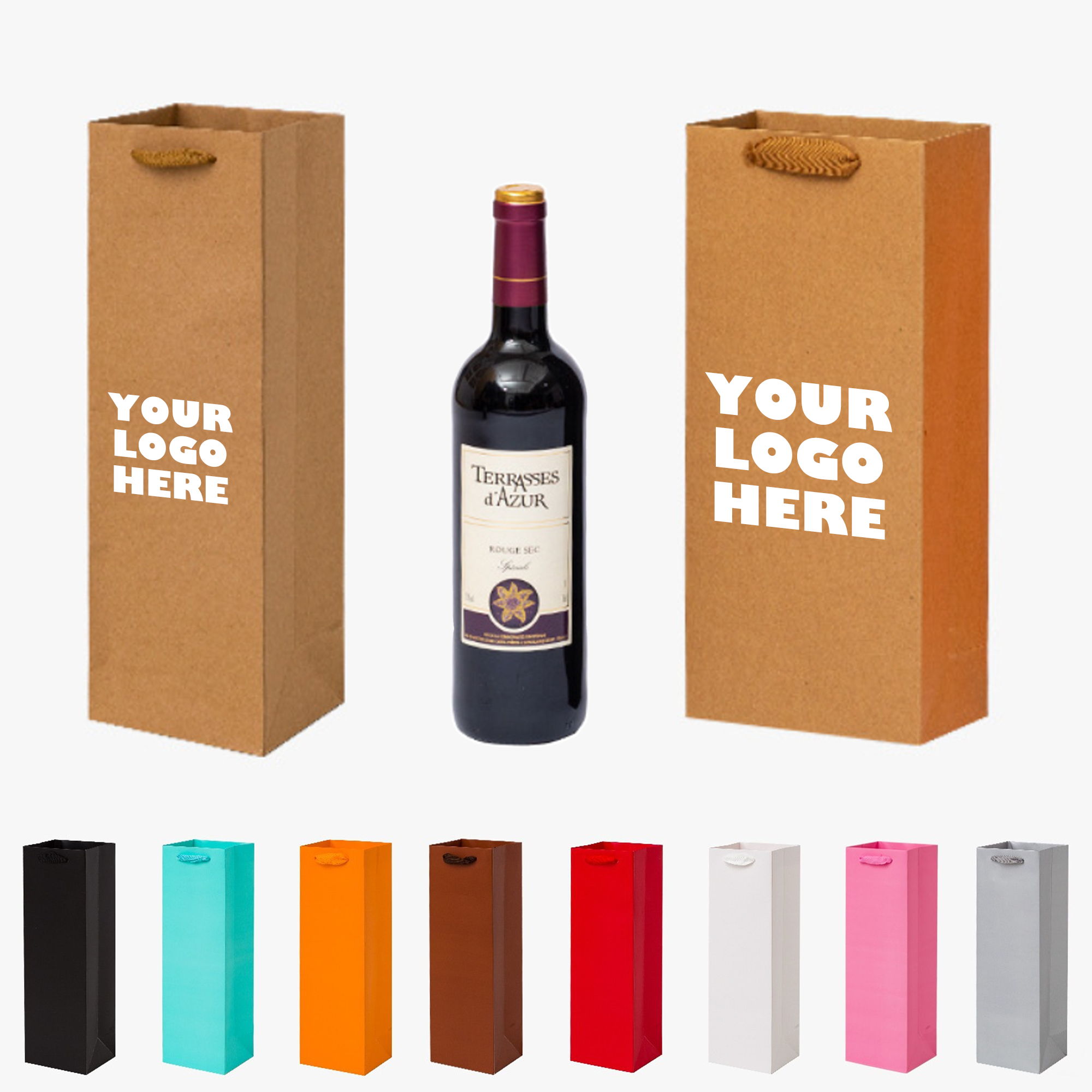 Red Wine Tote Bag 2