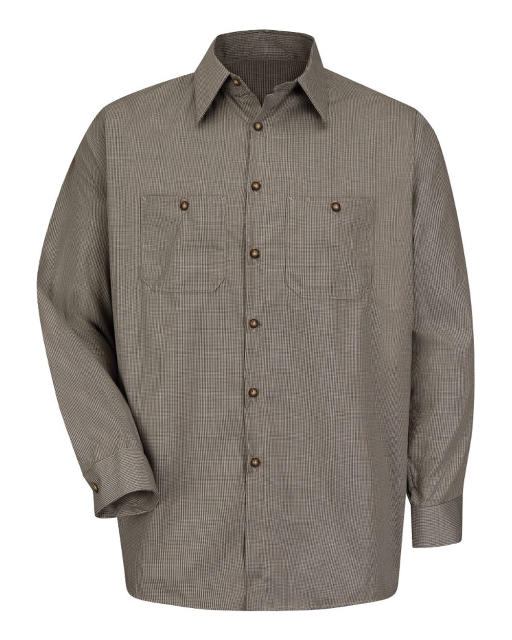 Men's Tall Premium Long Sleeve Work Shirt - SP10T 5
