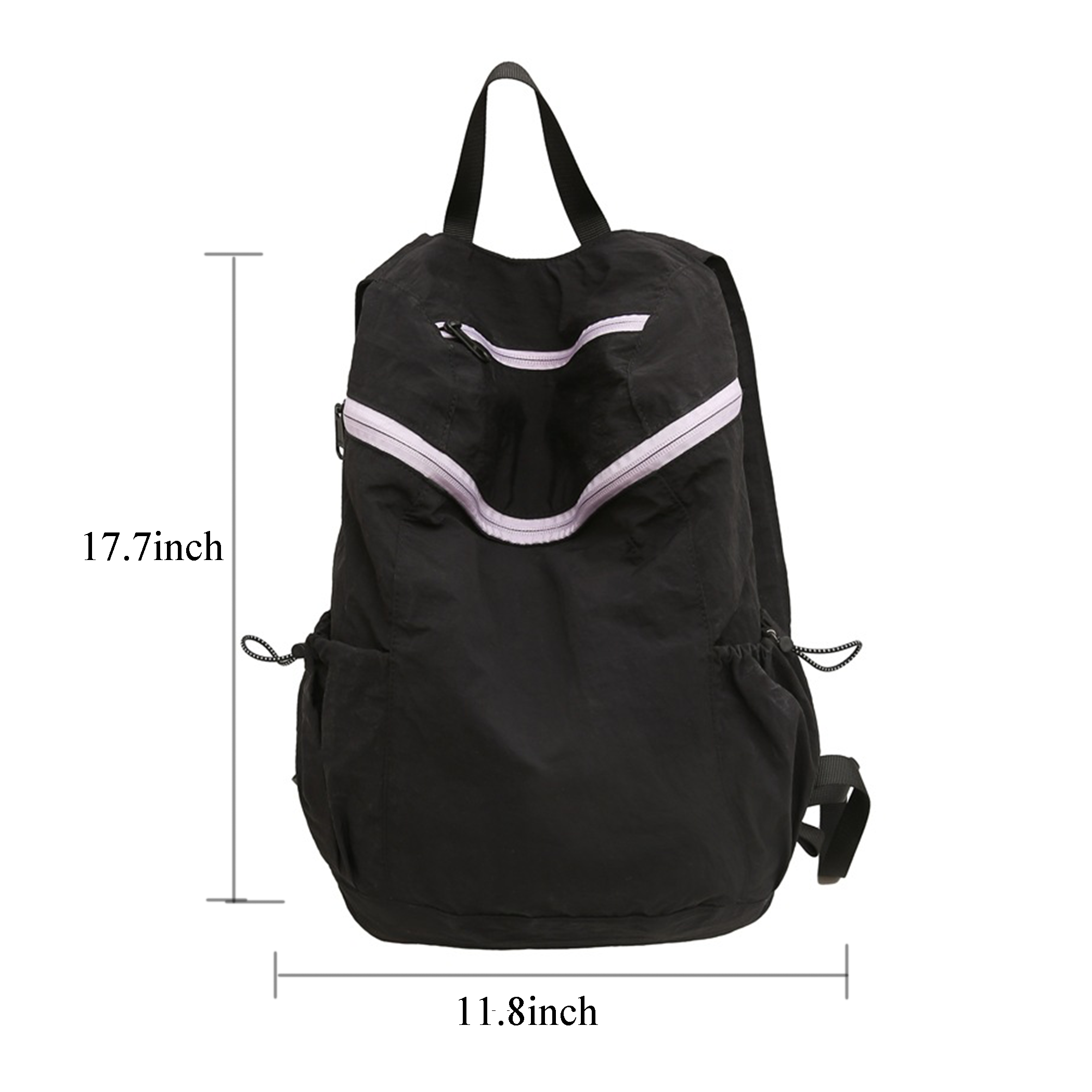 Large Capacity Lightweight Nylon Backpack 4