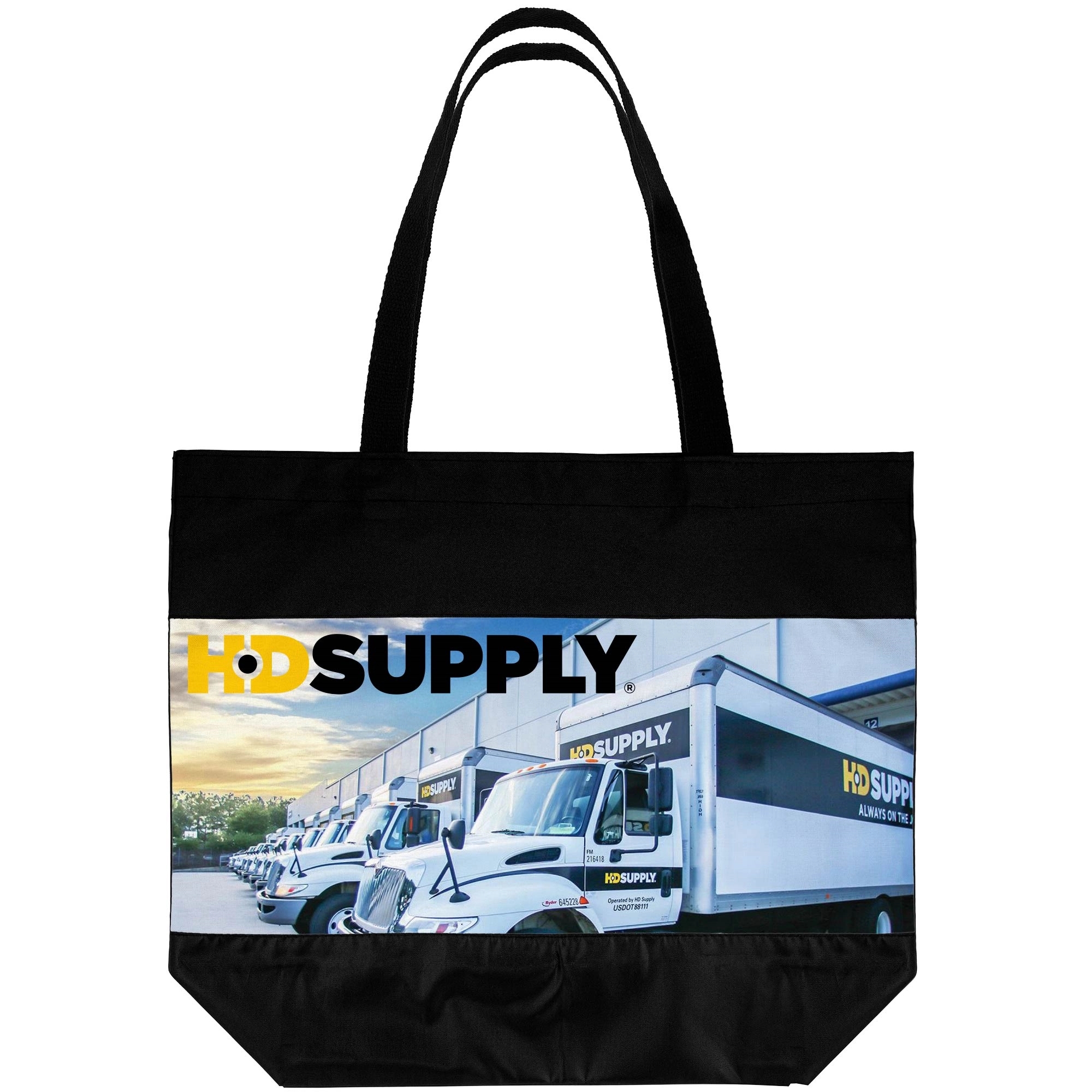 Arlington 300D Two-Tone Dye Sublimation Tote Bag 6