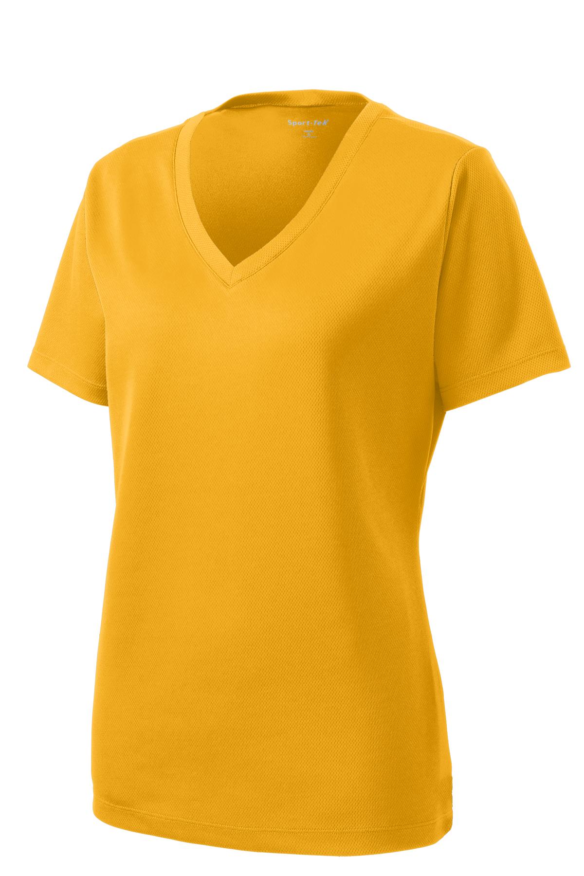 Sport-Tek Women's PosiCharge RacerMesh V-Neck Tee. LST340 40