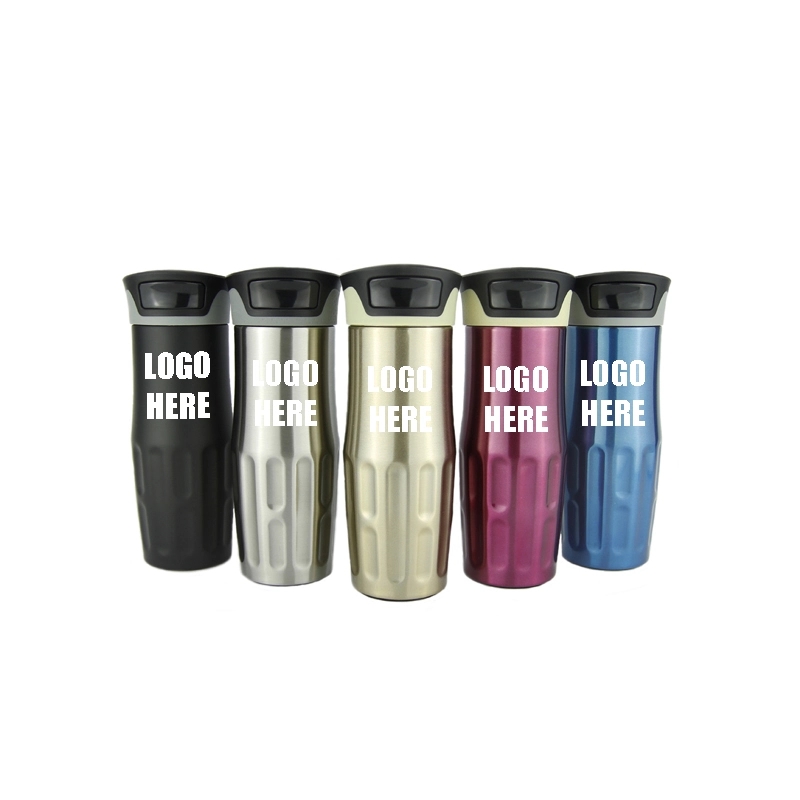 Custom 14 oz Stainless Steel Vacuum Insulated Water Bottle, custom water bottle with logo imprint 4