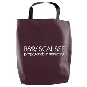 Jumbo Colored Canvas Tote Bag w/Gusset (12"x17"x6"), custom tote bag with logo imprint 8