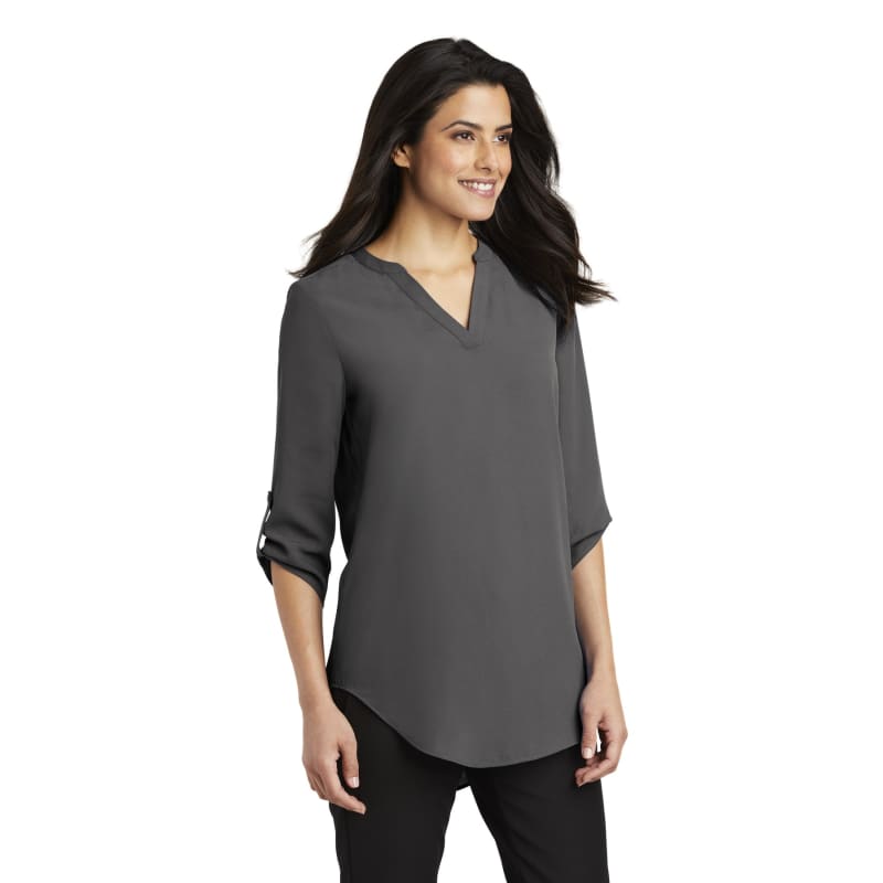 Port Authority Ladies 3/4-Sleeve Tunic Blouse. 21