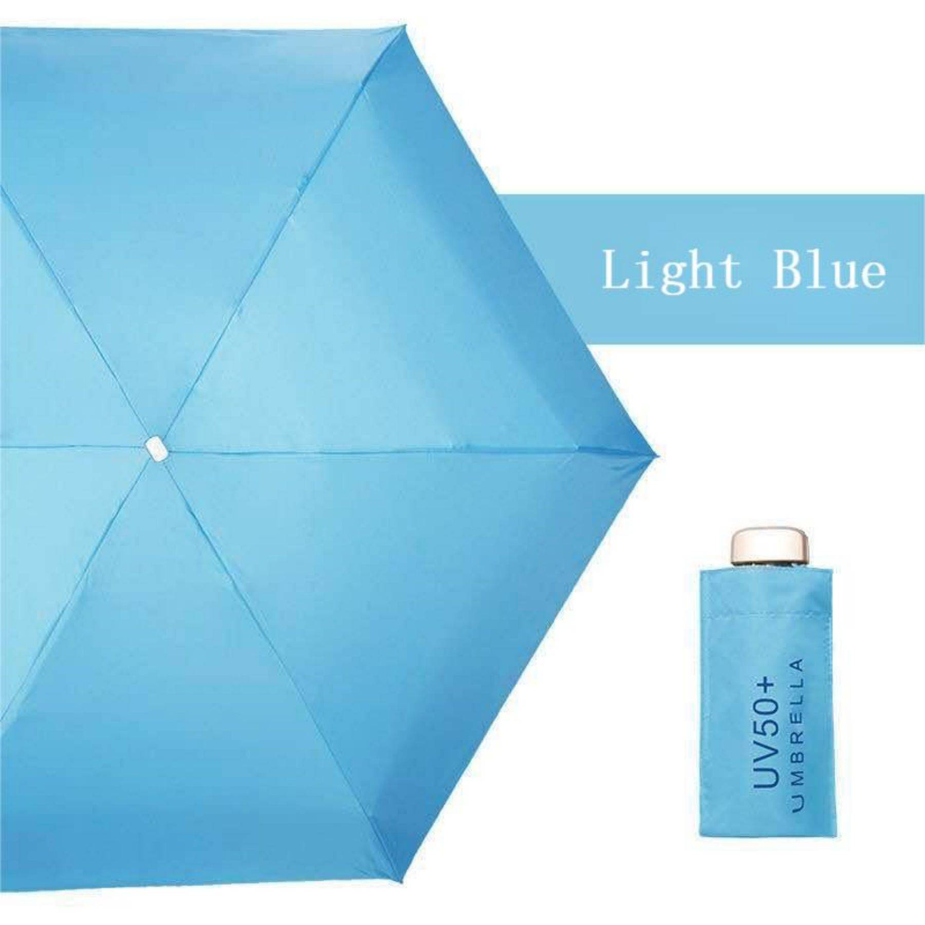Ultralight mini sunscreen folding umbrella 5