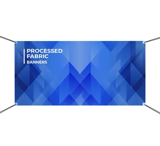 Processed Fabric Banners  1' x 1'  (SQFT) 2