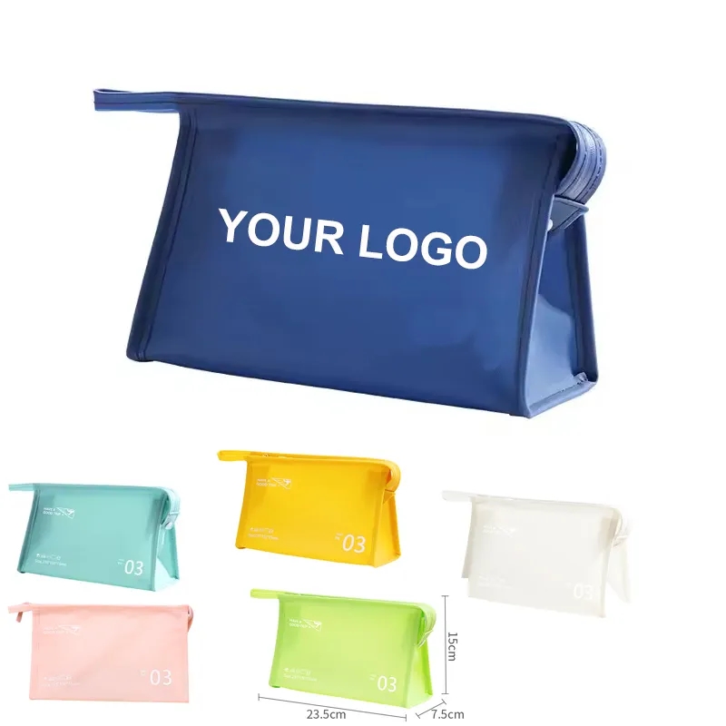 Portable Jelly Waterproof Cosmetic Bag 2