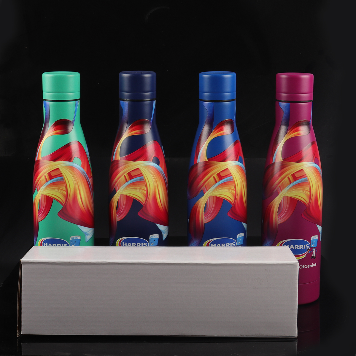 New Design Full Color Imprint Stainless Steel Coke Bottle 17 Oz, custom water bottle with logo imprint 4