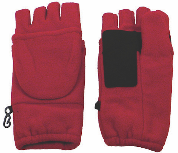 Fingerless Mitten w/Flap 2