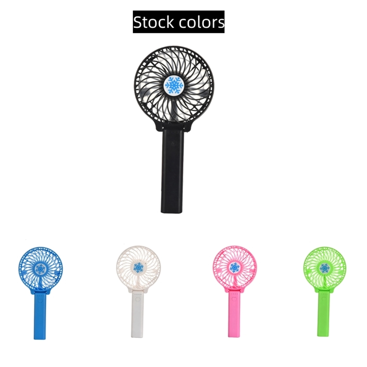 Mini USB Folding Electric Fan Handheld 3 Speed 4