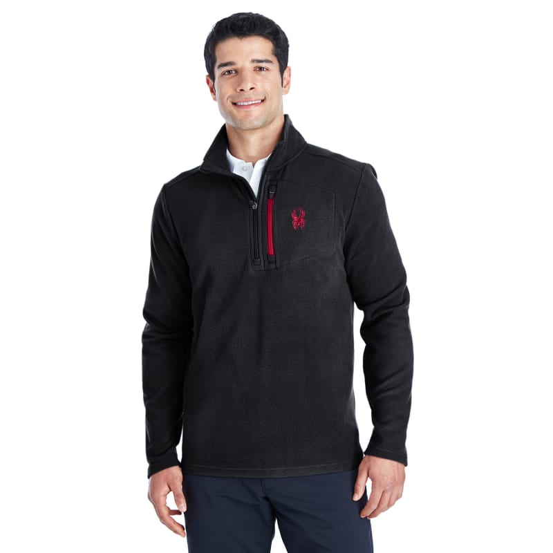 Spyder Men's Transport Quarter-Zip Fleece Pullover 2