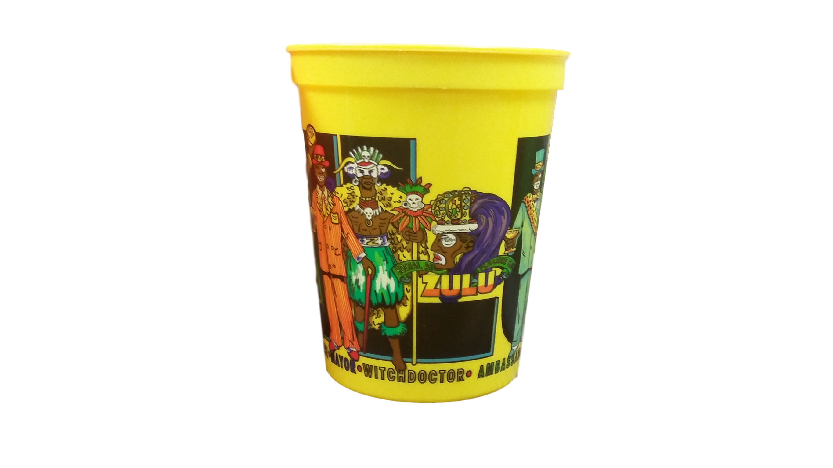 16 oz. Offset Print Smooth Plastic Stadium Cup 2